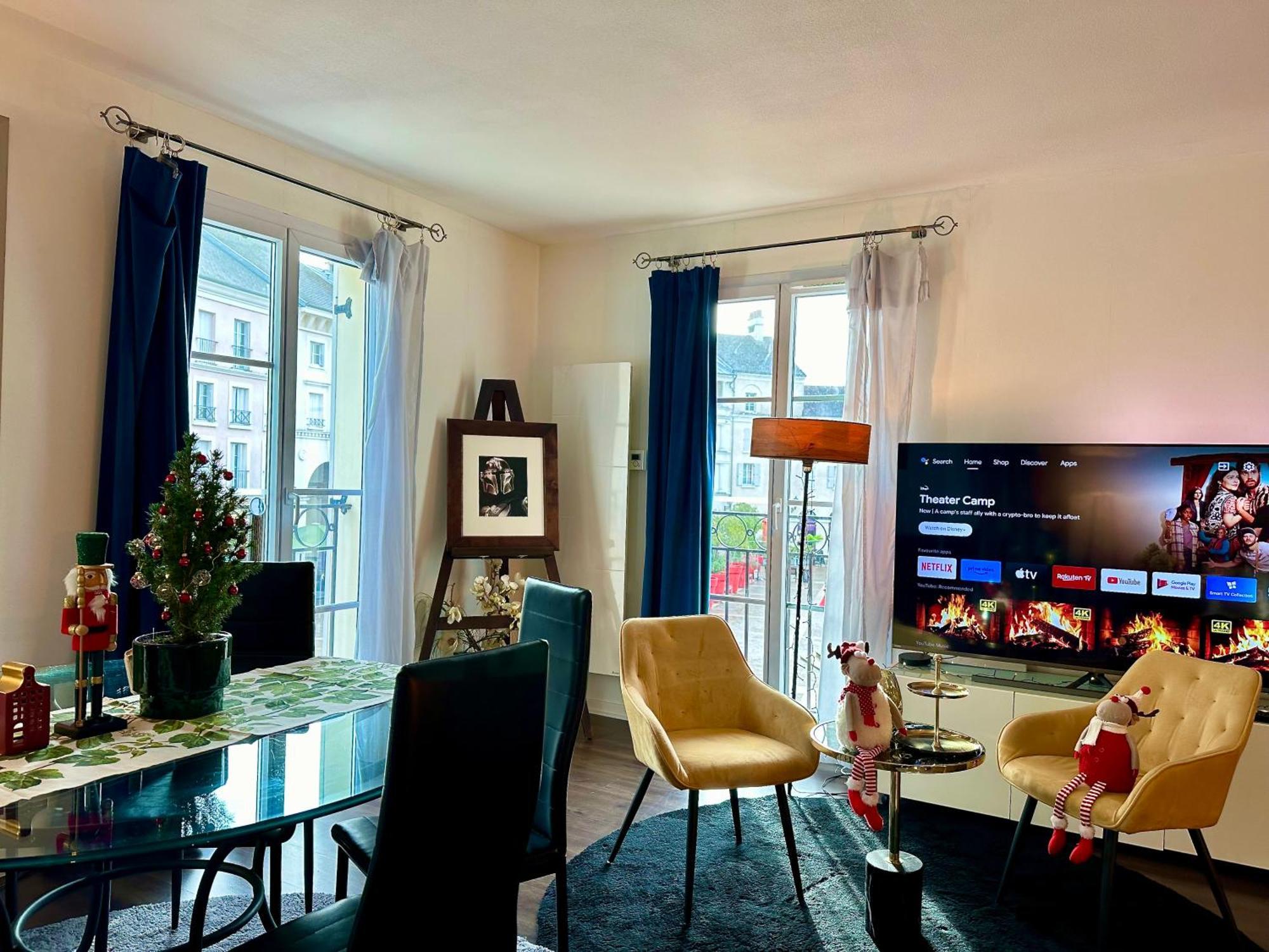 Appt Vue Place De Toscane - 4Min Disneyland-Paris Serris Luaran gambar